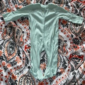 Sterling Baby Button Footie